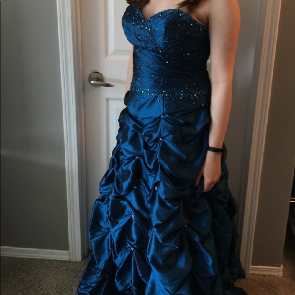 Royal Blue Grad Dress